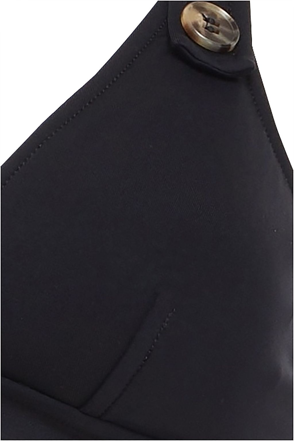 SEAFOLLY Button-detailed triangle bikini top