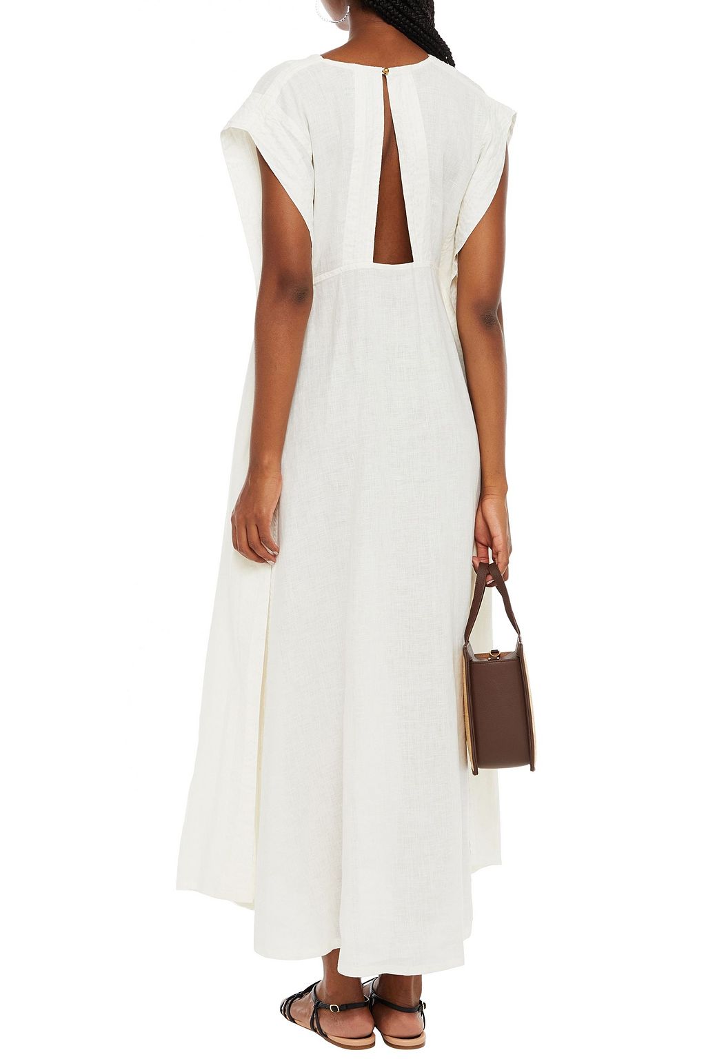 LE KASHA Linen maxi dress
