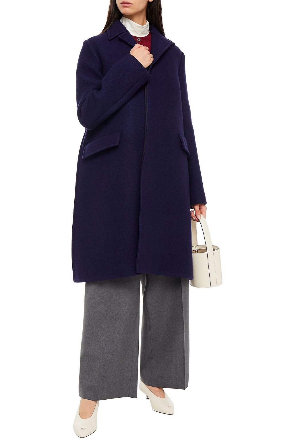 MARNI Mantel aus Wollfilz