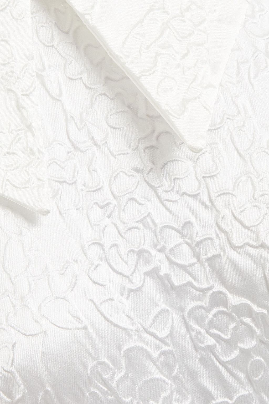 SHRIMPS Embossed satin midi dress