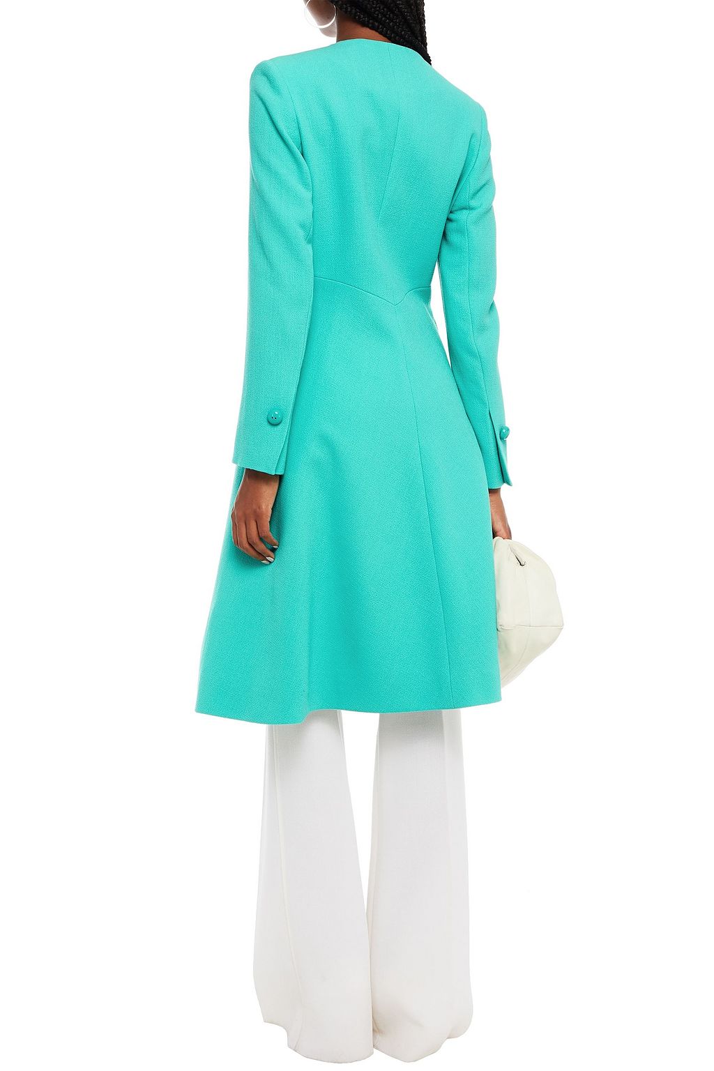 GOAT Hampton wool-crepe coat