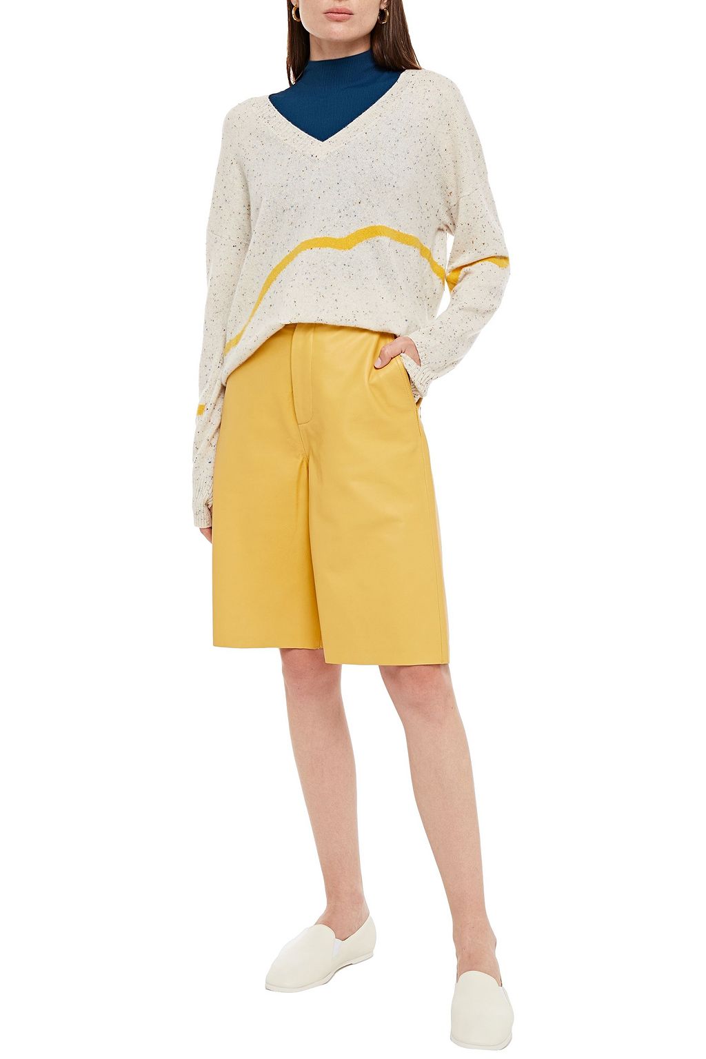 CHARLI Agatha donegal cashmere sweater