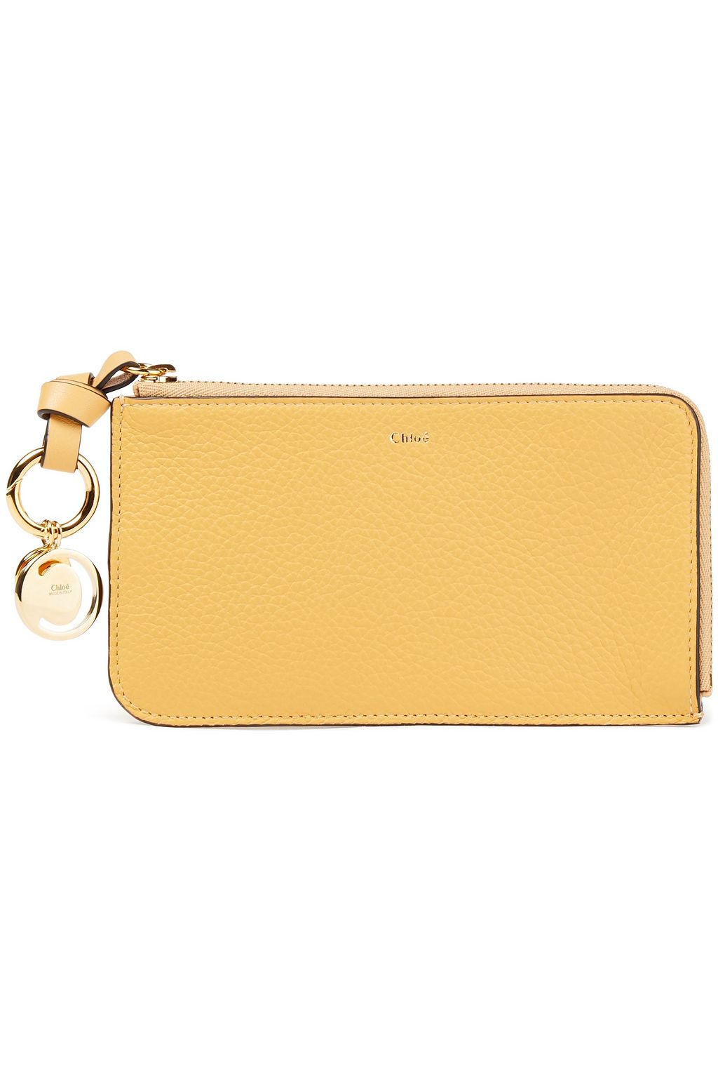 yellow designer wallet