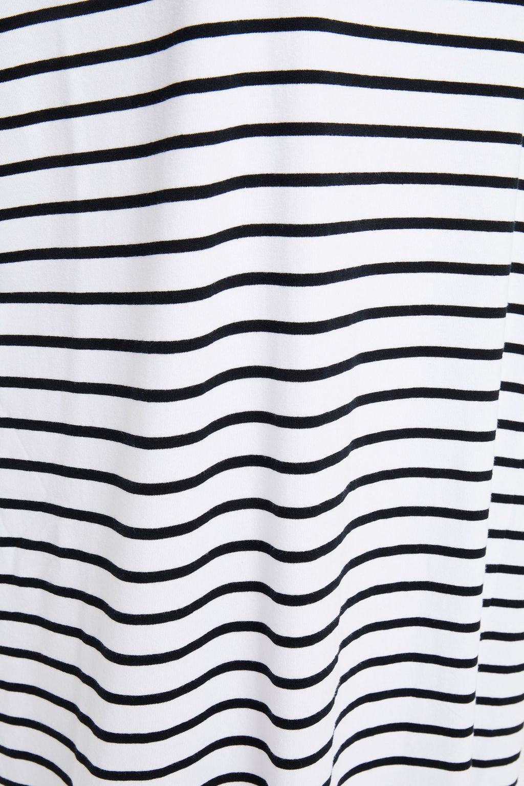 SEAFOLLY Striped cotton-jersey midi dress