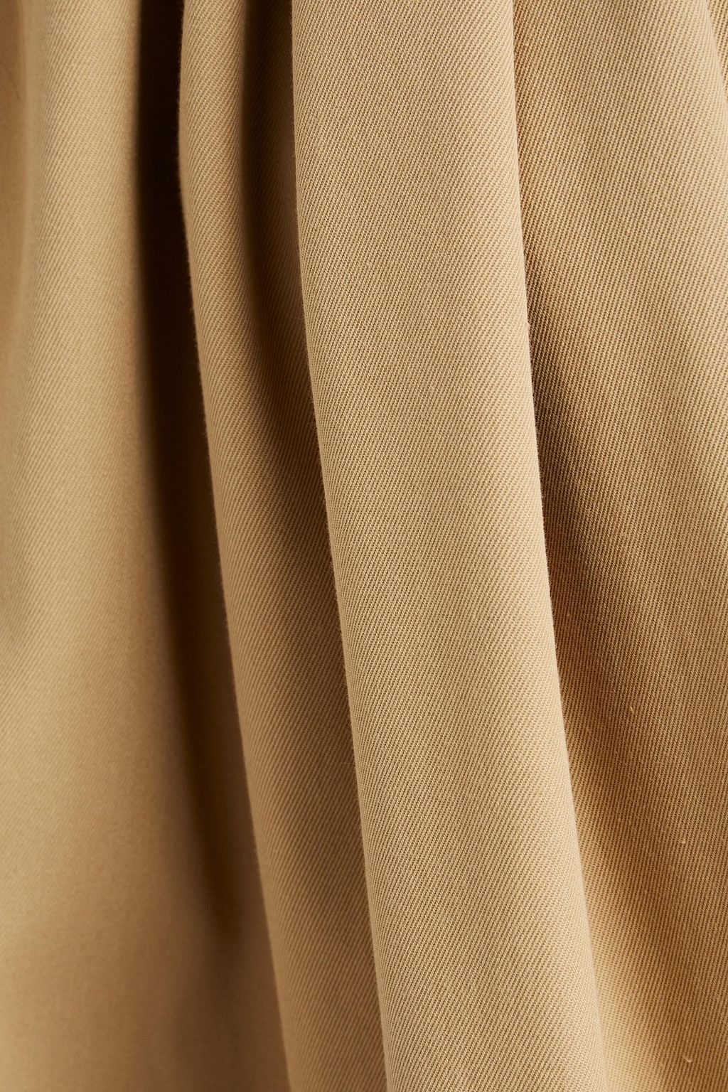 VALENTINO GARAVANI Pleated gabardine cape