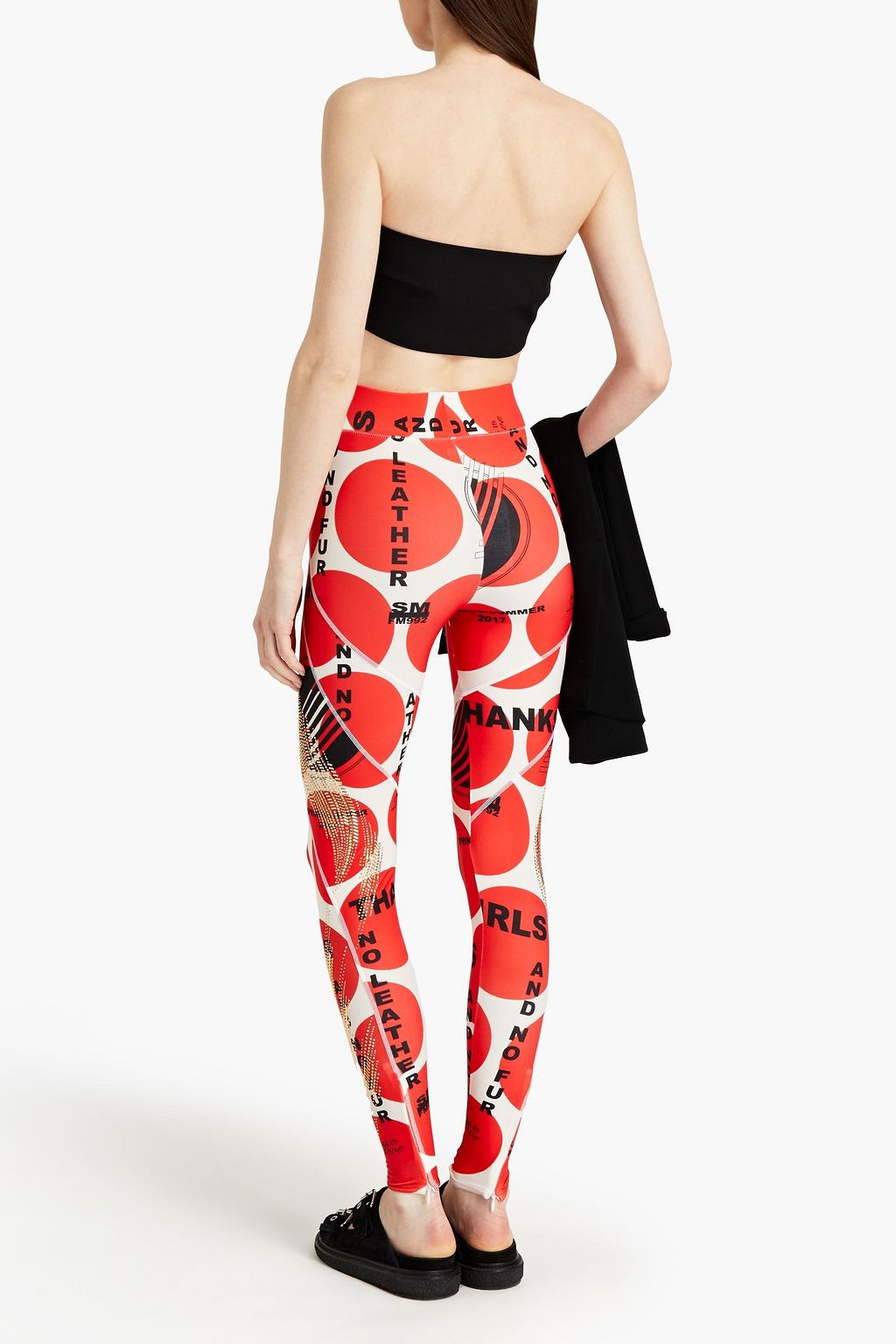 STELLA MCCARTNEY Printed stretch leggings