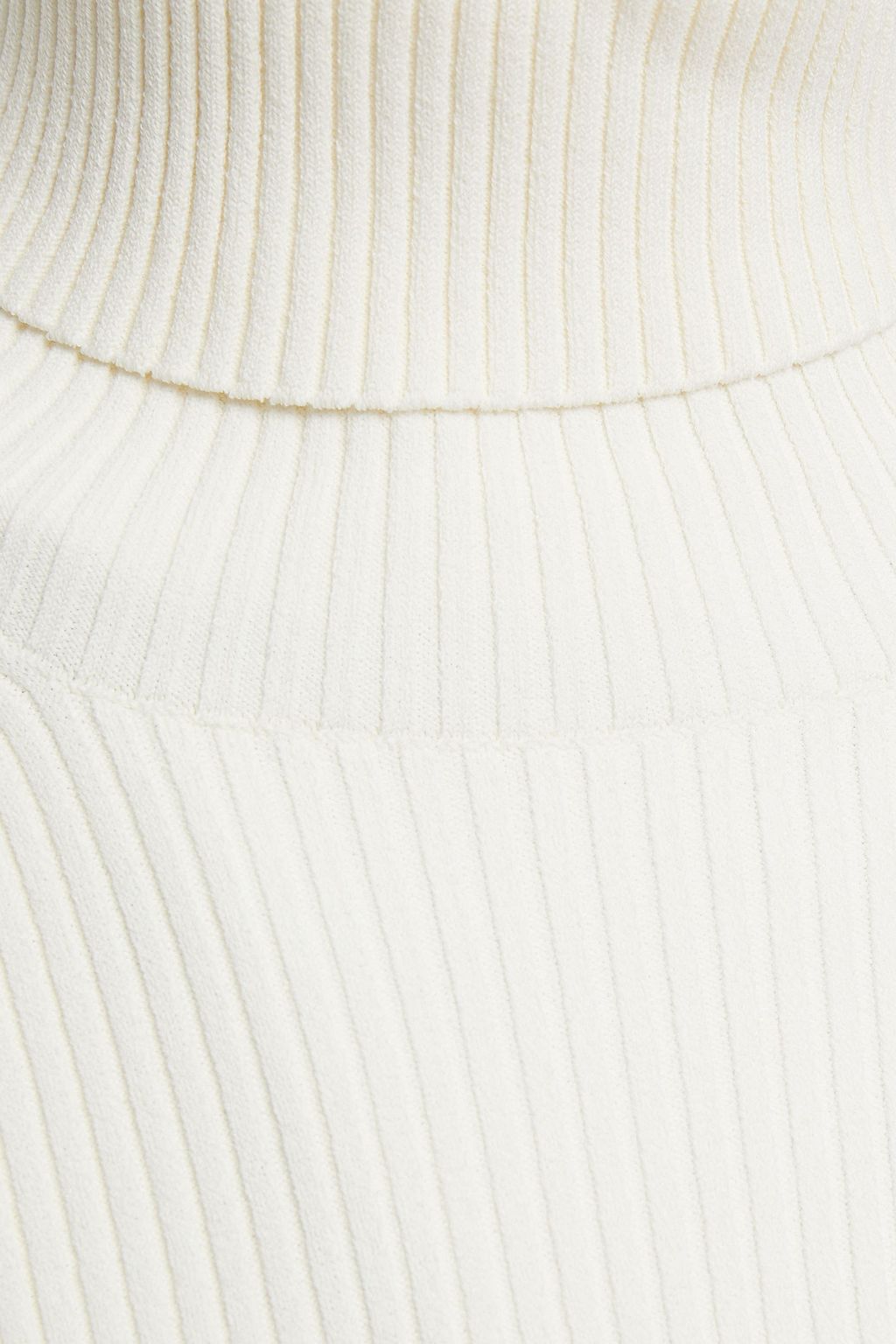 VALENTINO GARAVANI Ribbed-knit turtleneck top