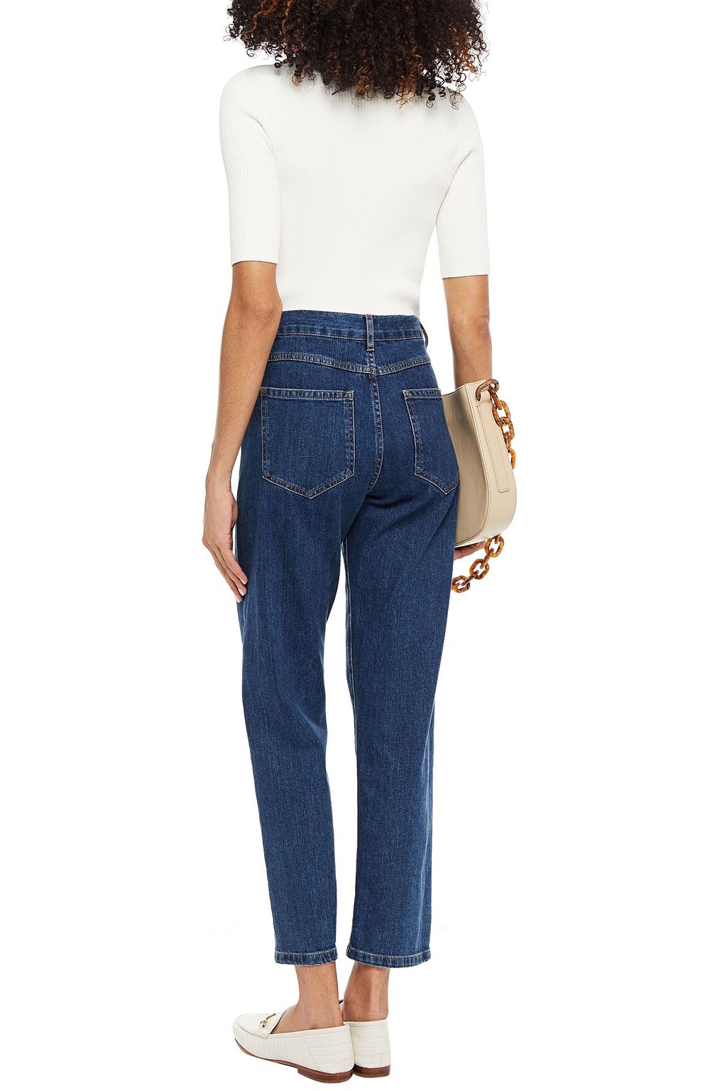VALENTINO GARAVANI Ribbed-knit turtleneck top