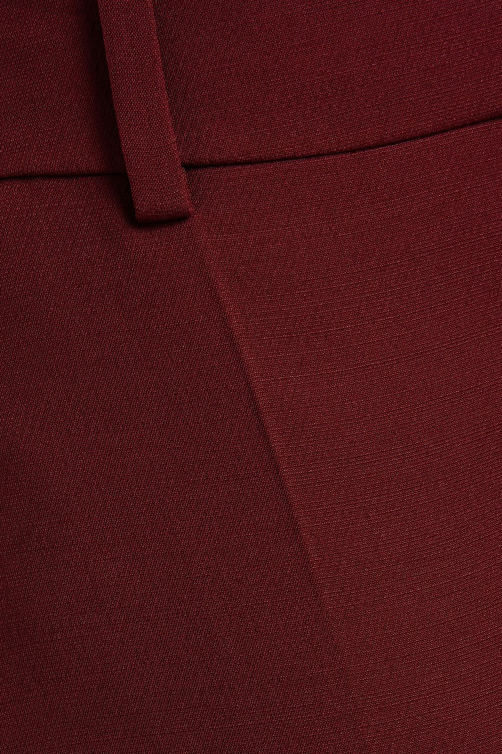 VALENTINO GARAVANI Wool and silk-blend crepe bootcut pants