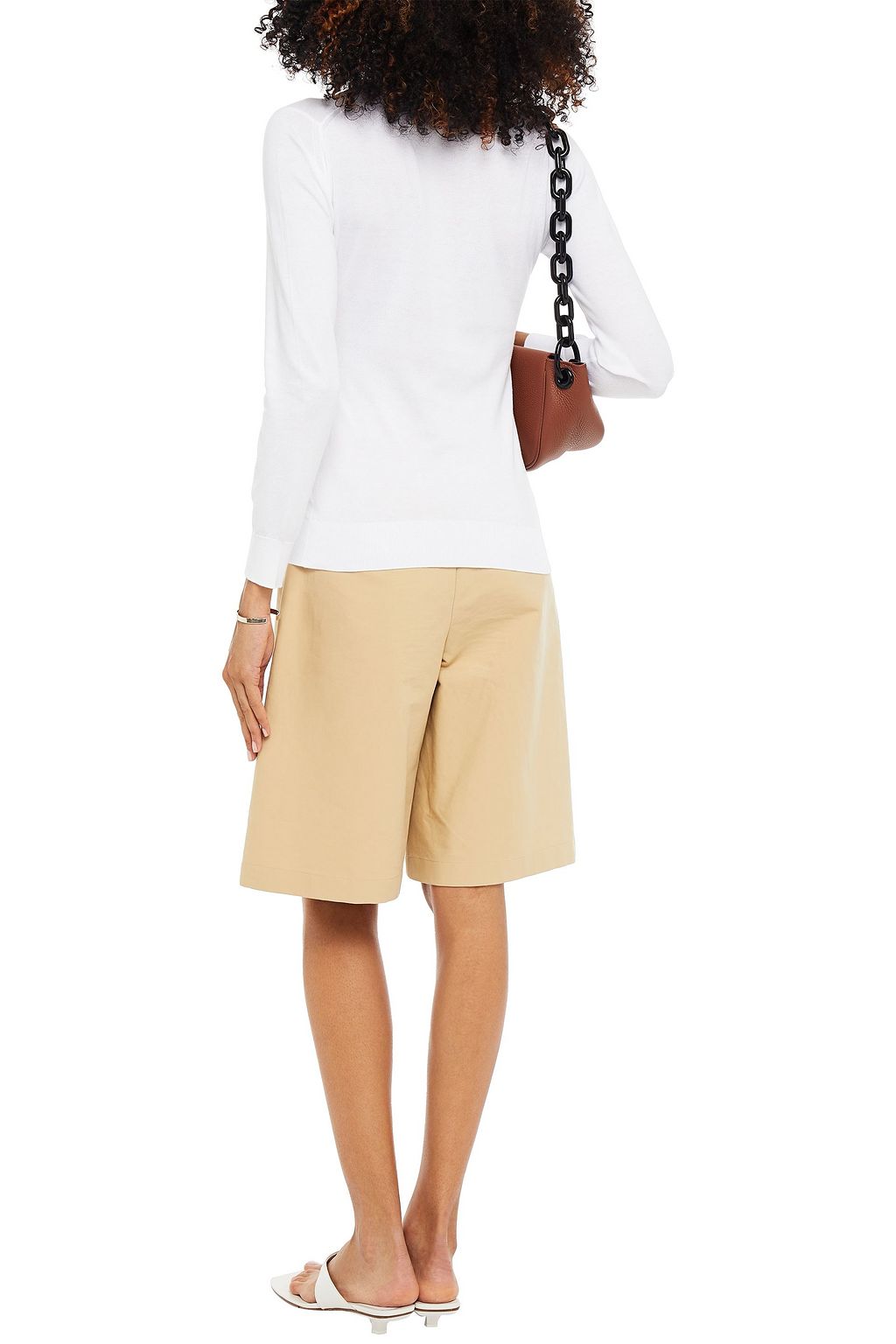 JOHN SMEDLEY Mélange cotton sweater