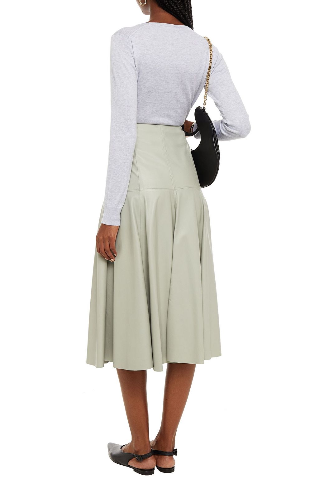 JOHN SMEDLEY Mélange cotton sweater