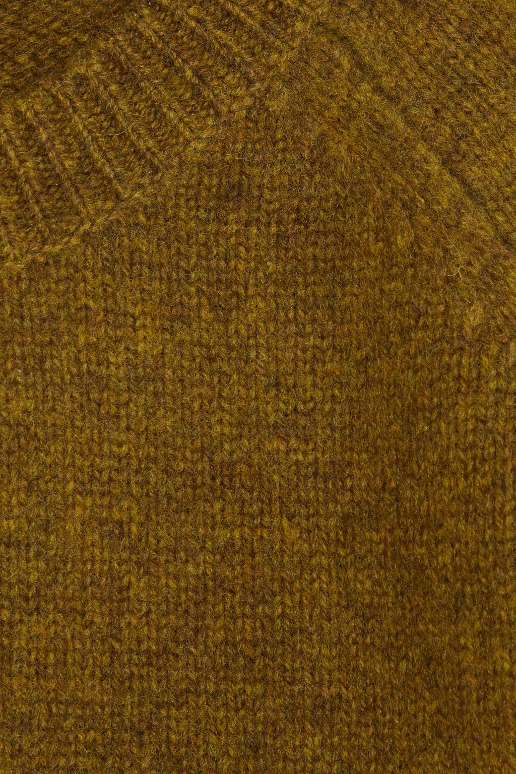 RE/DONE 50s mélange wool and yak-blend sweater