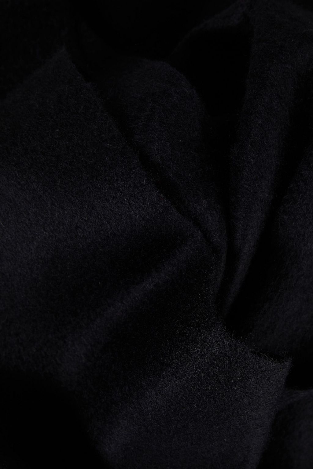 N.PEAL Fringed cashmere scarf
