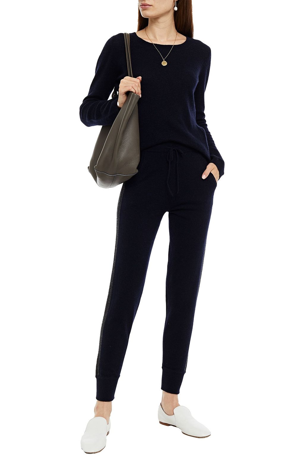 N.PEAL Cashmere track pants