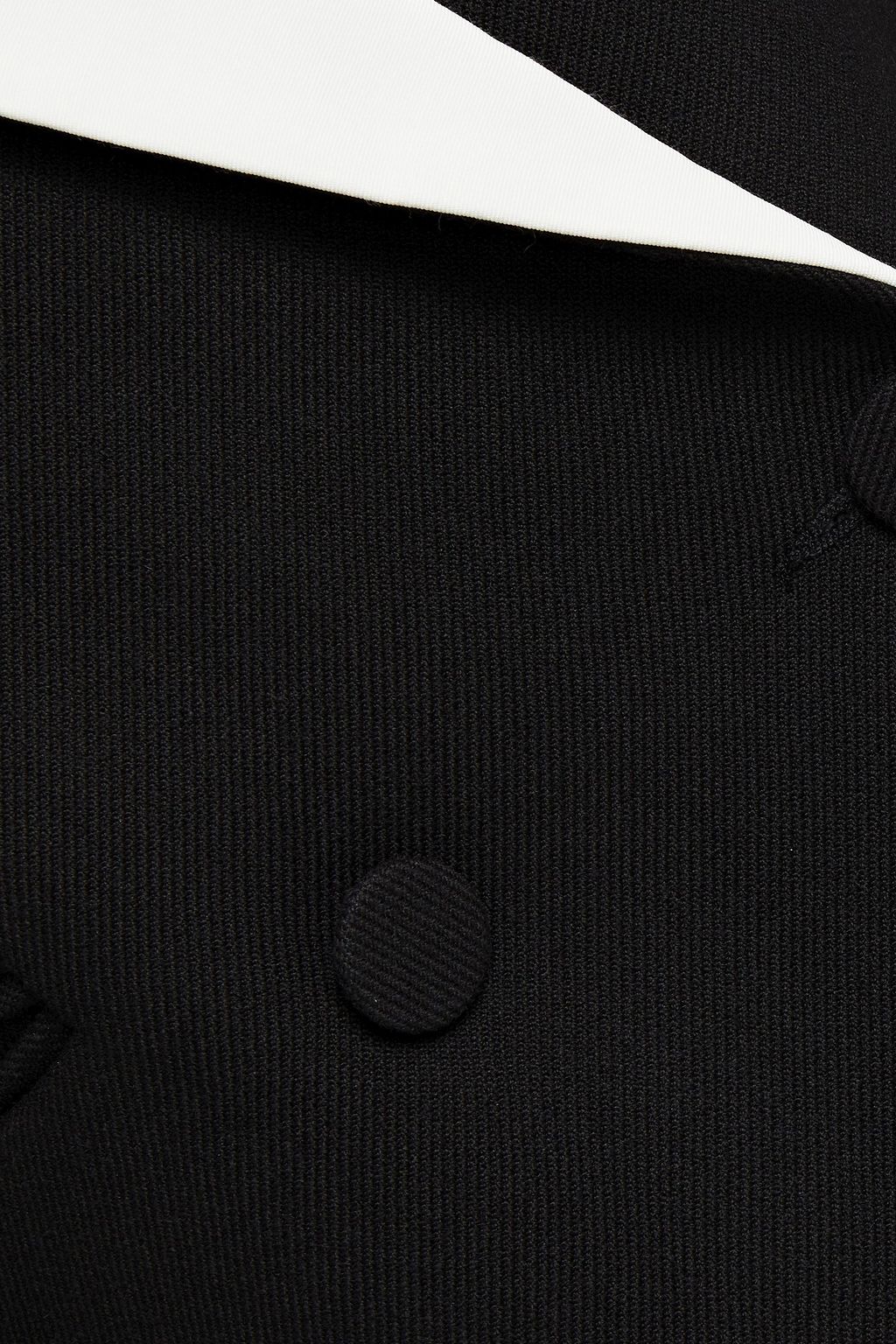 SANDRO Marel two-tone twill blazer