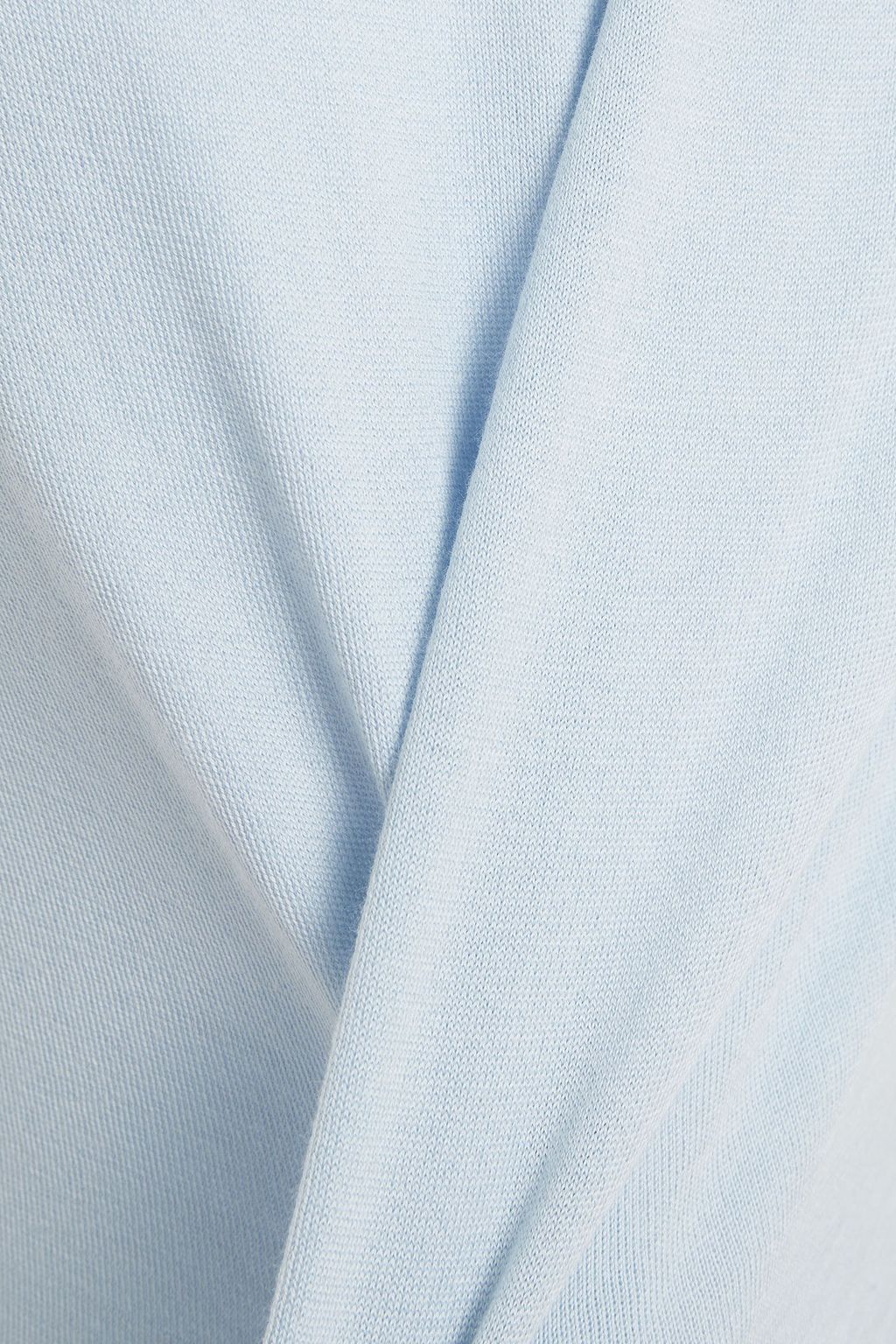 JOHN SMEDLEY Embroidered cotton top