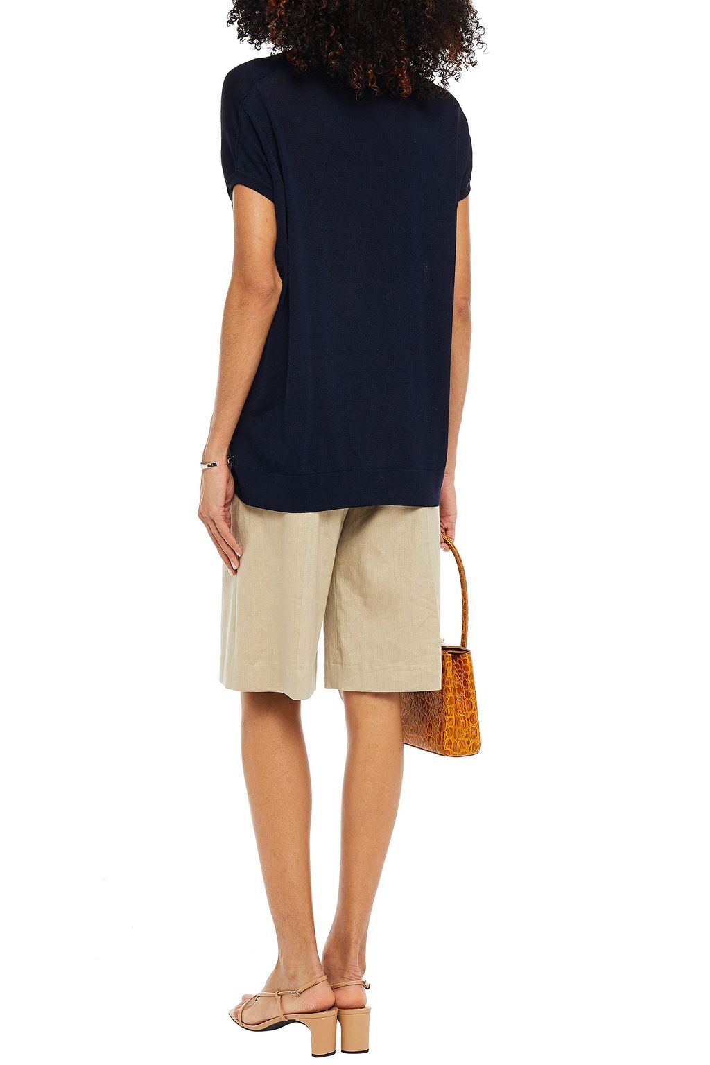 JOHN SMEDLEY Pacey knitted top