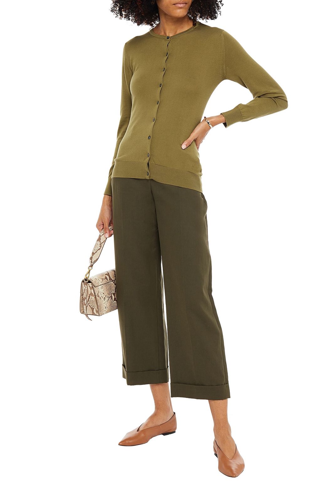 JOHN SMEDLEY Cotton cardigan