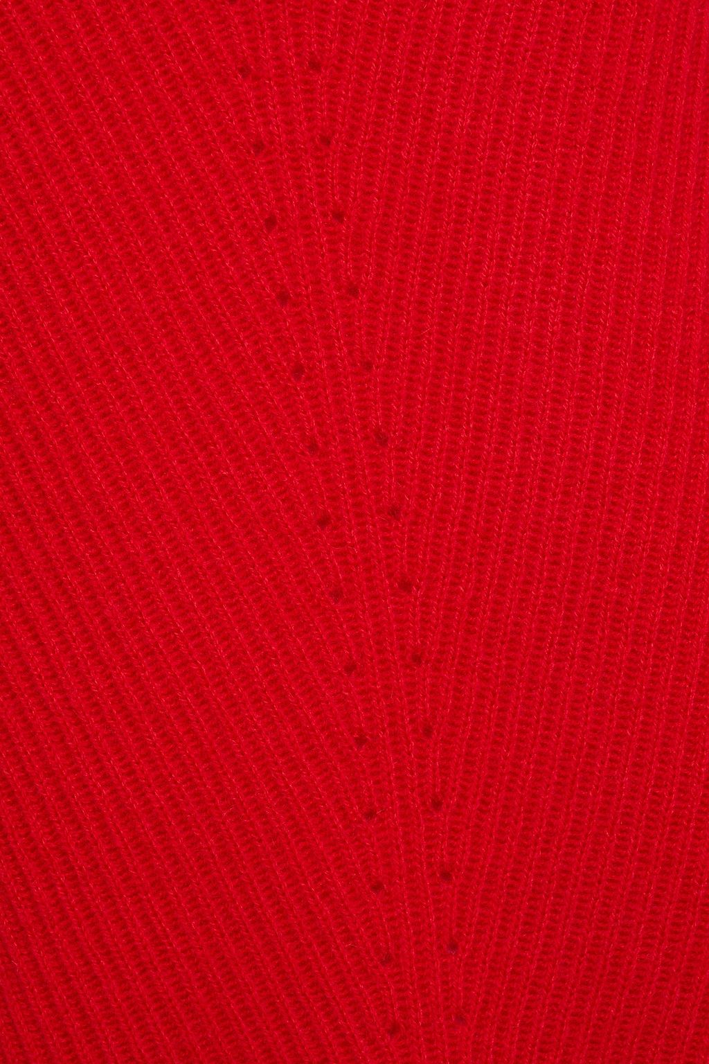 N.PEAL Ribbed cashmere sweater