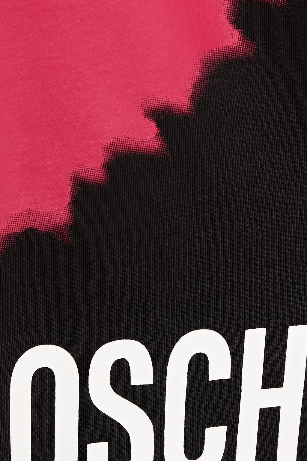 LOVE MOSCHINO Printed cotton-jersey T-shirt