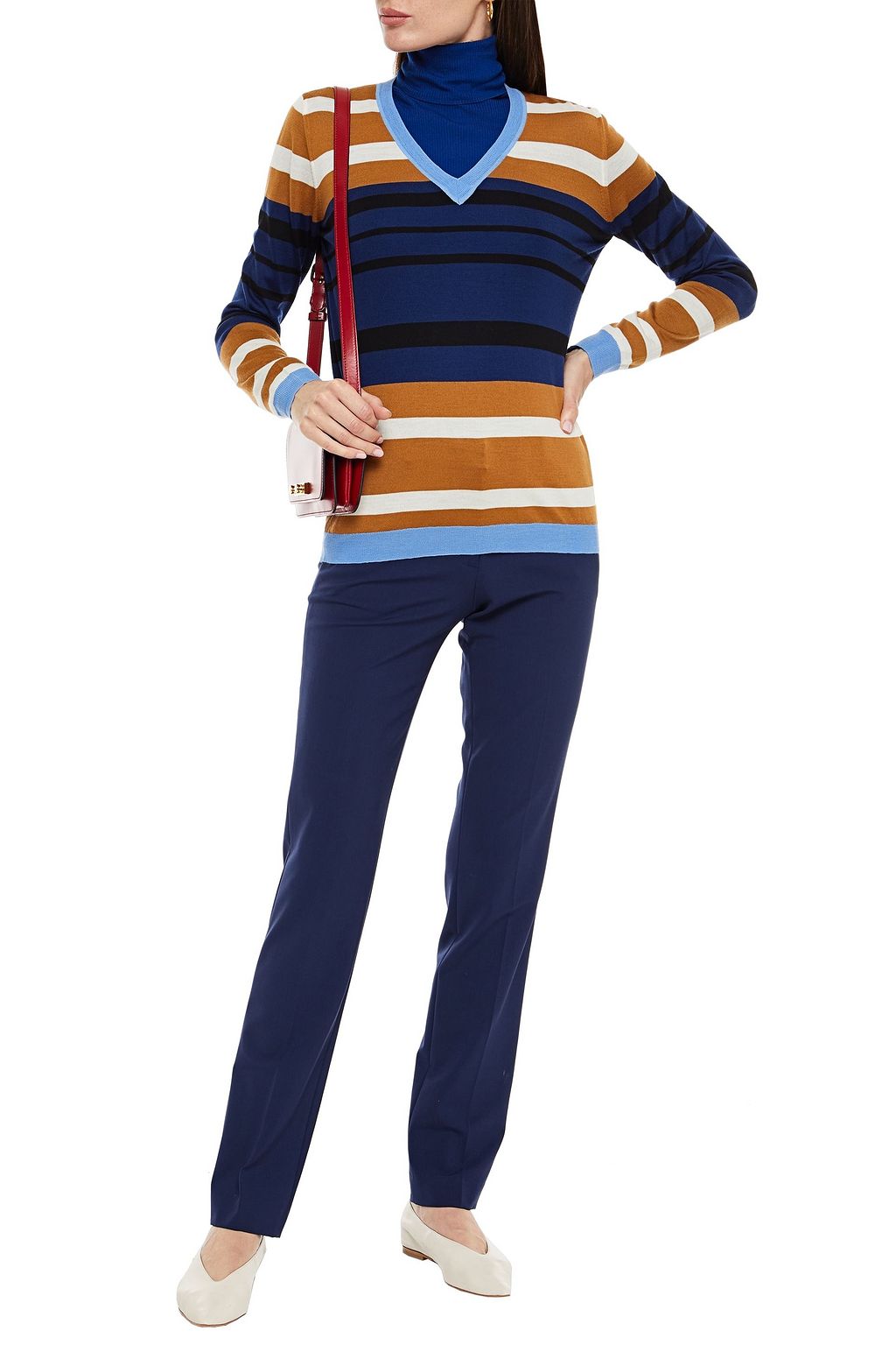 MARNI Wollpullover mit Streifen