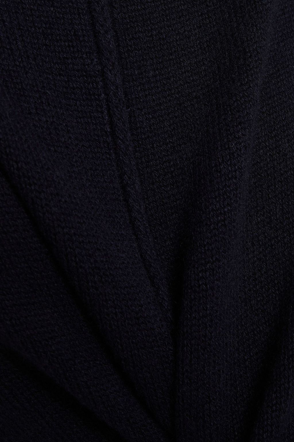 N.PEAL Melierter Poncho aus Kaschmir