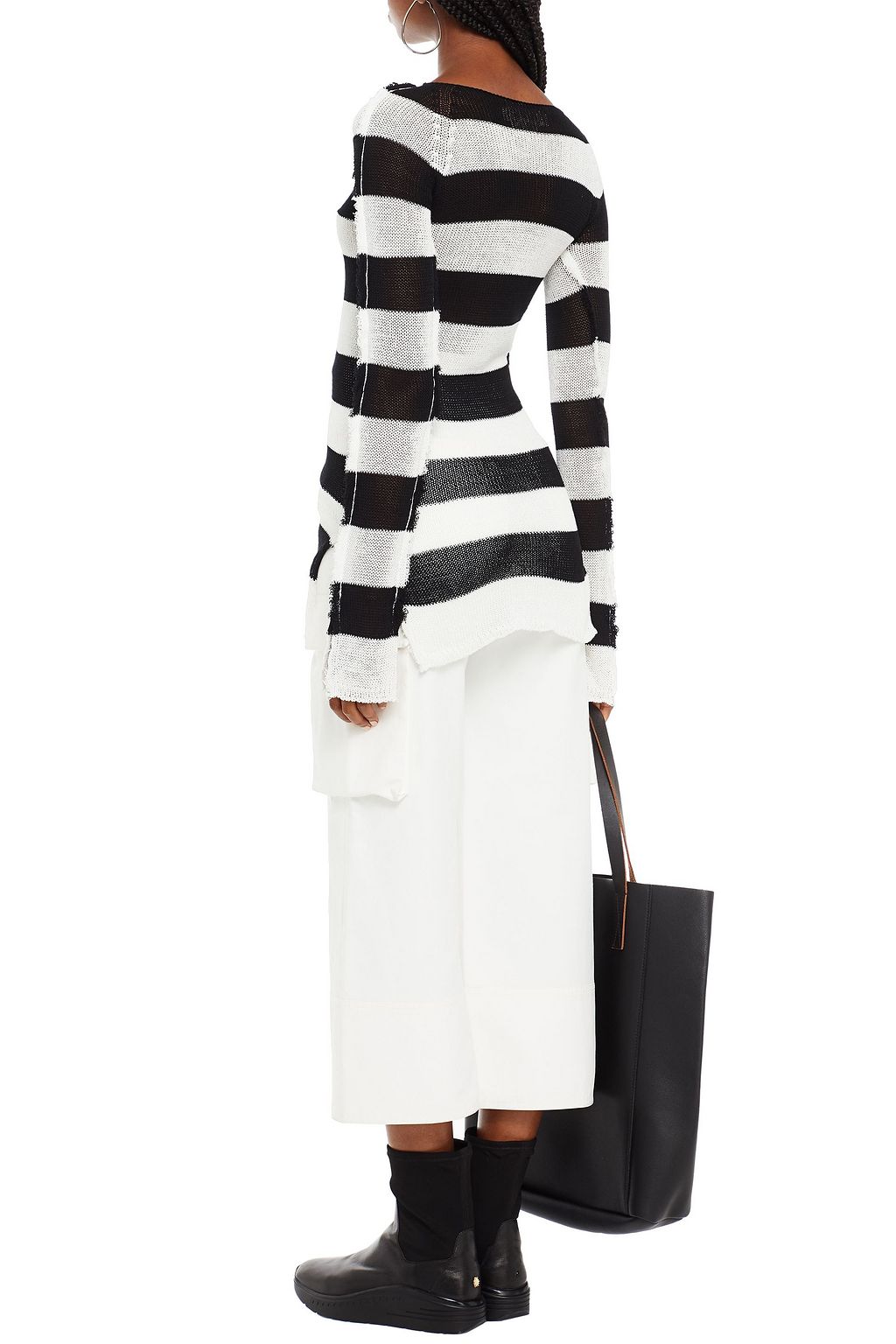 MARNI Striped cotton sweater