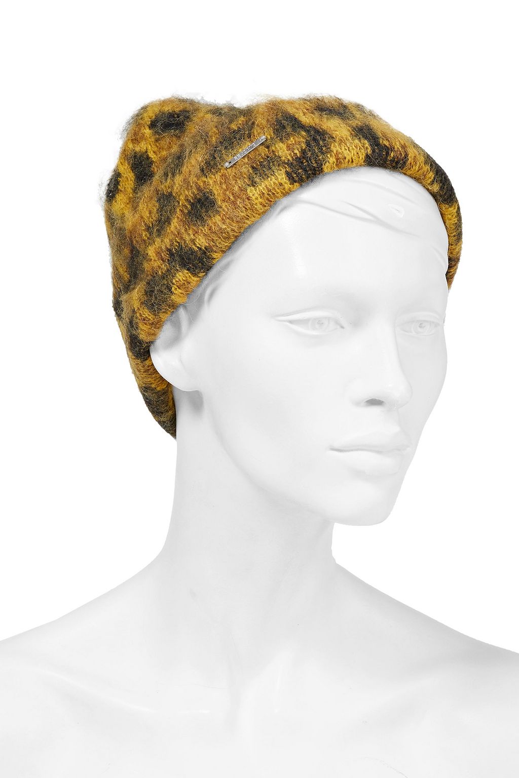 RE/DONE Brushed jacquard-knit beanie