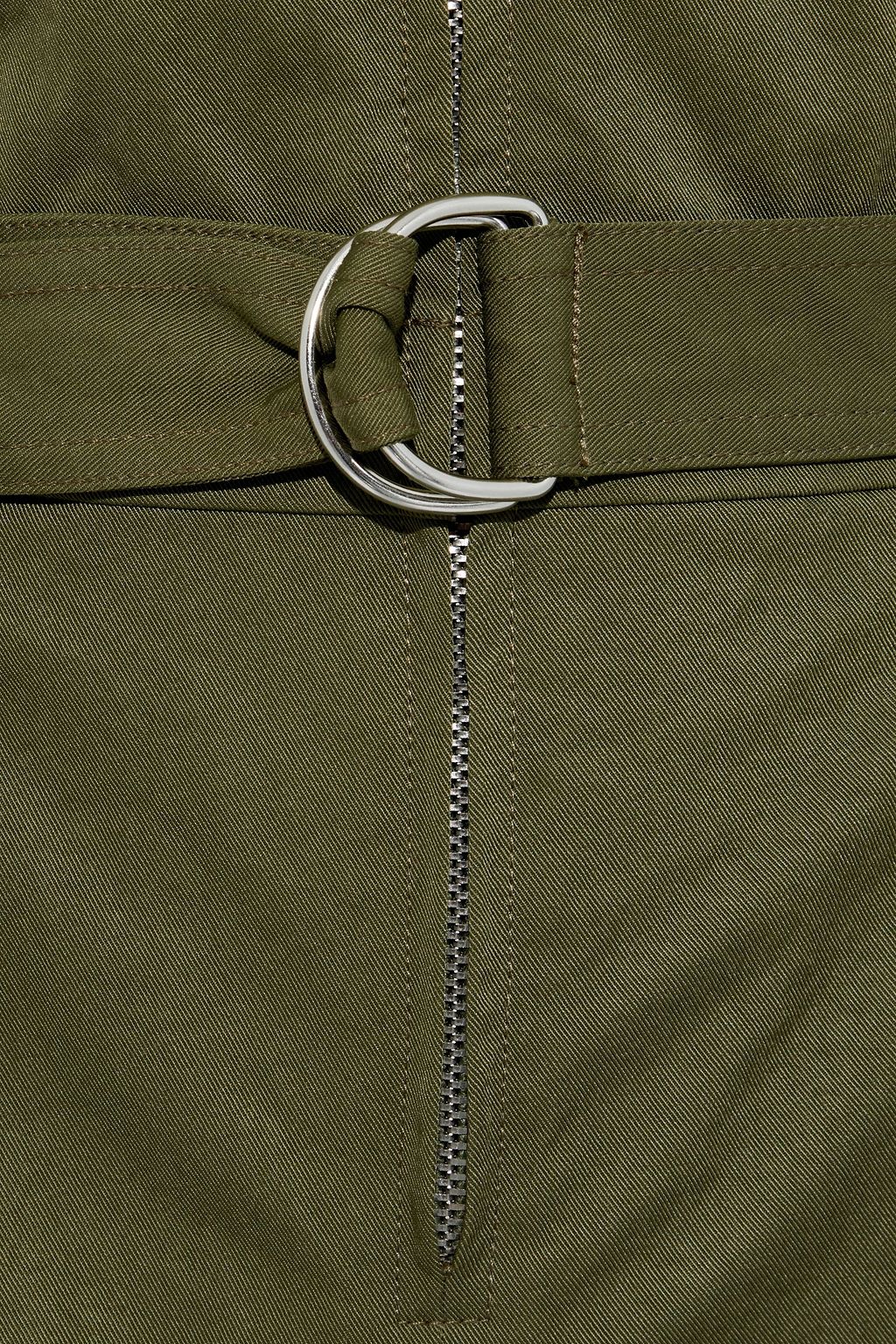 HELMUT LANG Utility belted twill jumpsuit