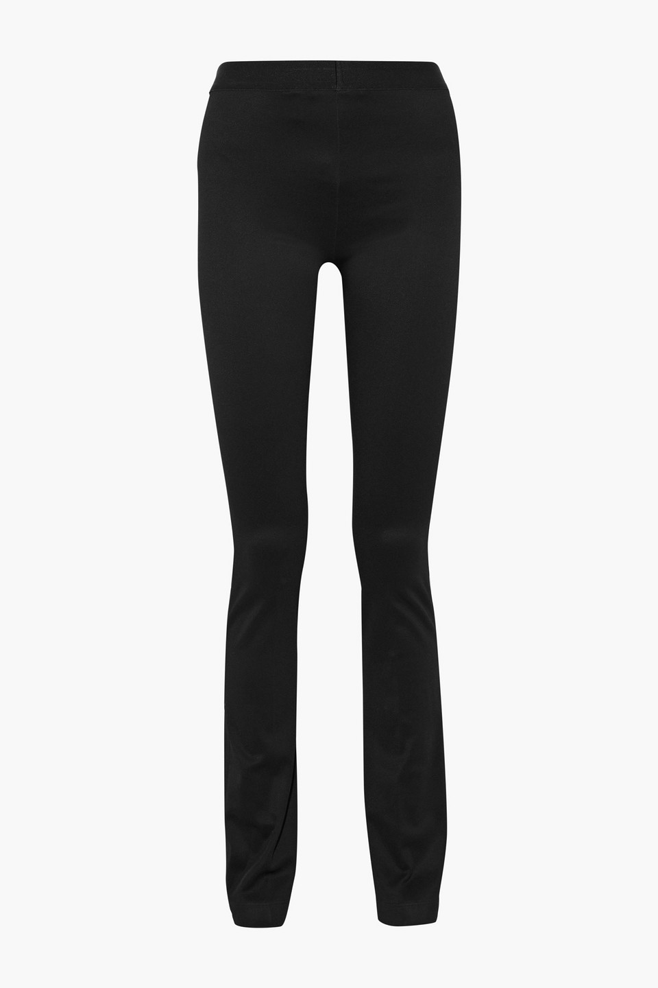 helmut lang - stretch-jersey slim-leg pants - black - l