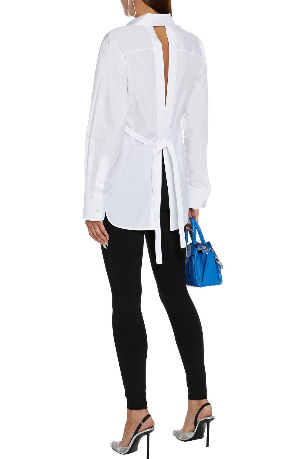 HELMUT LANG Stretch-twill leggings