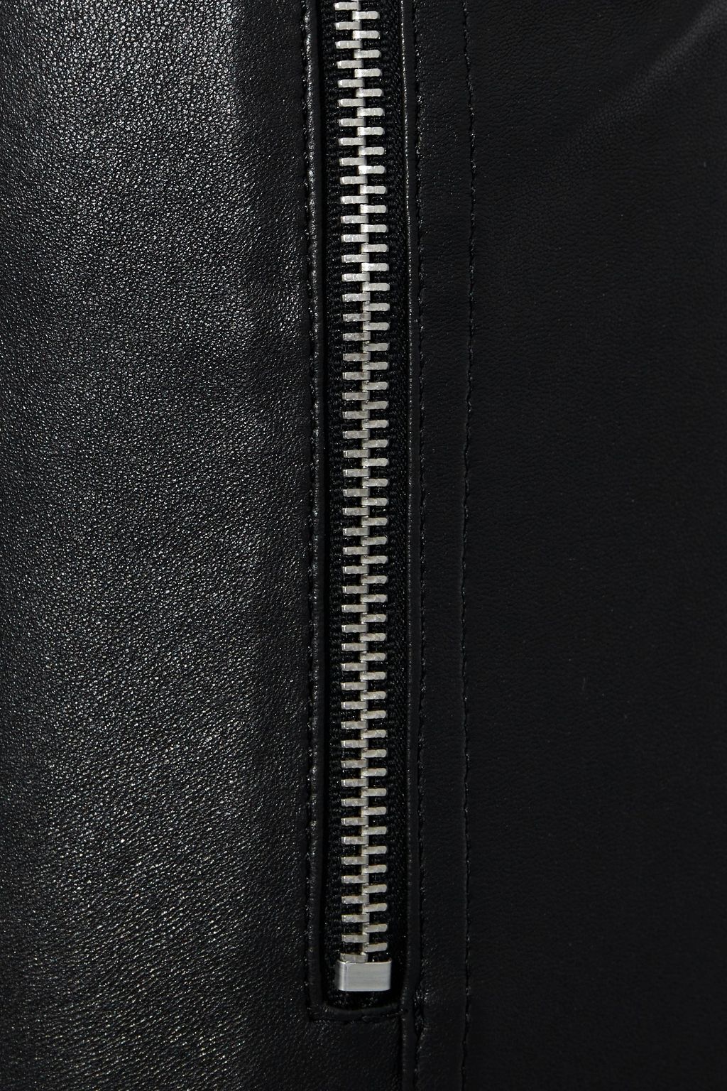 HELMUT LANG Leather slim-leg pants