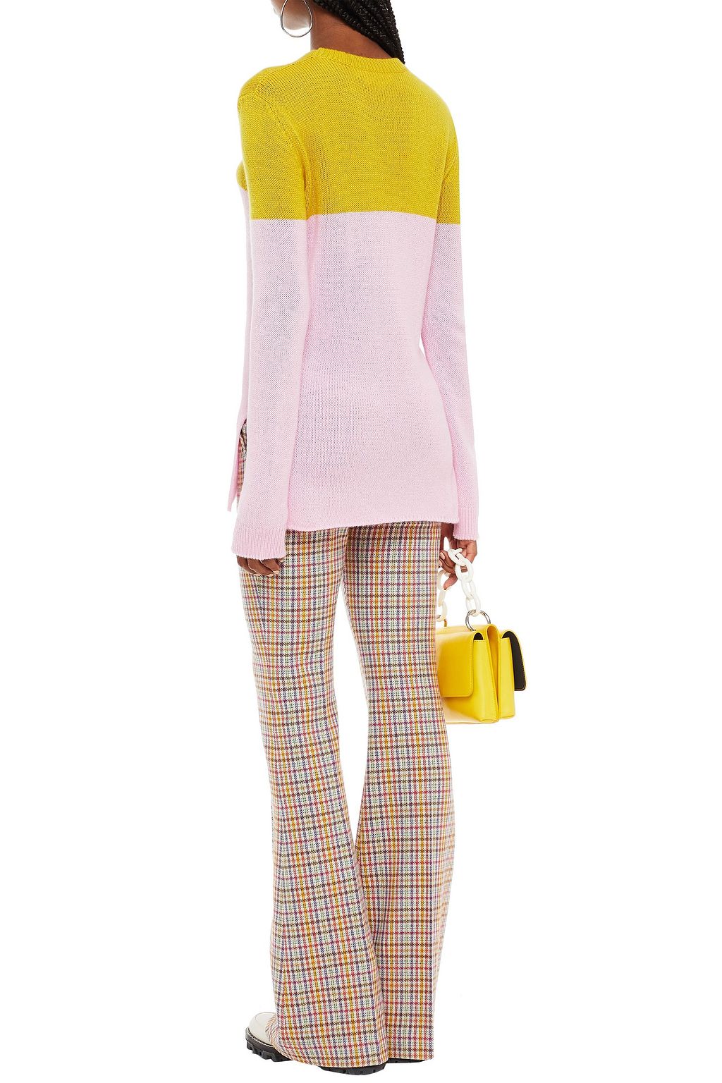 MARNI Two-tone cashmere sweater