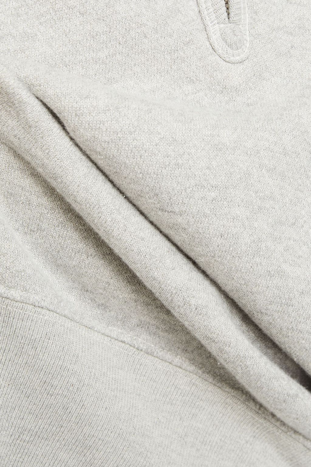 RE/DONE BY HANES French cotton-terry sweatshirt