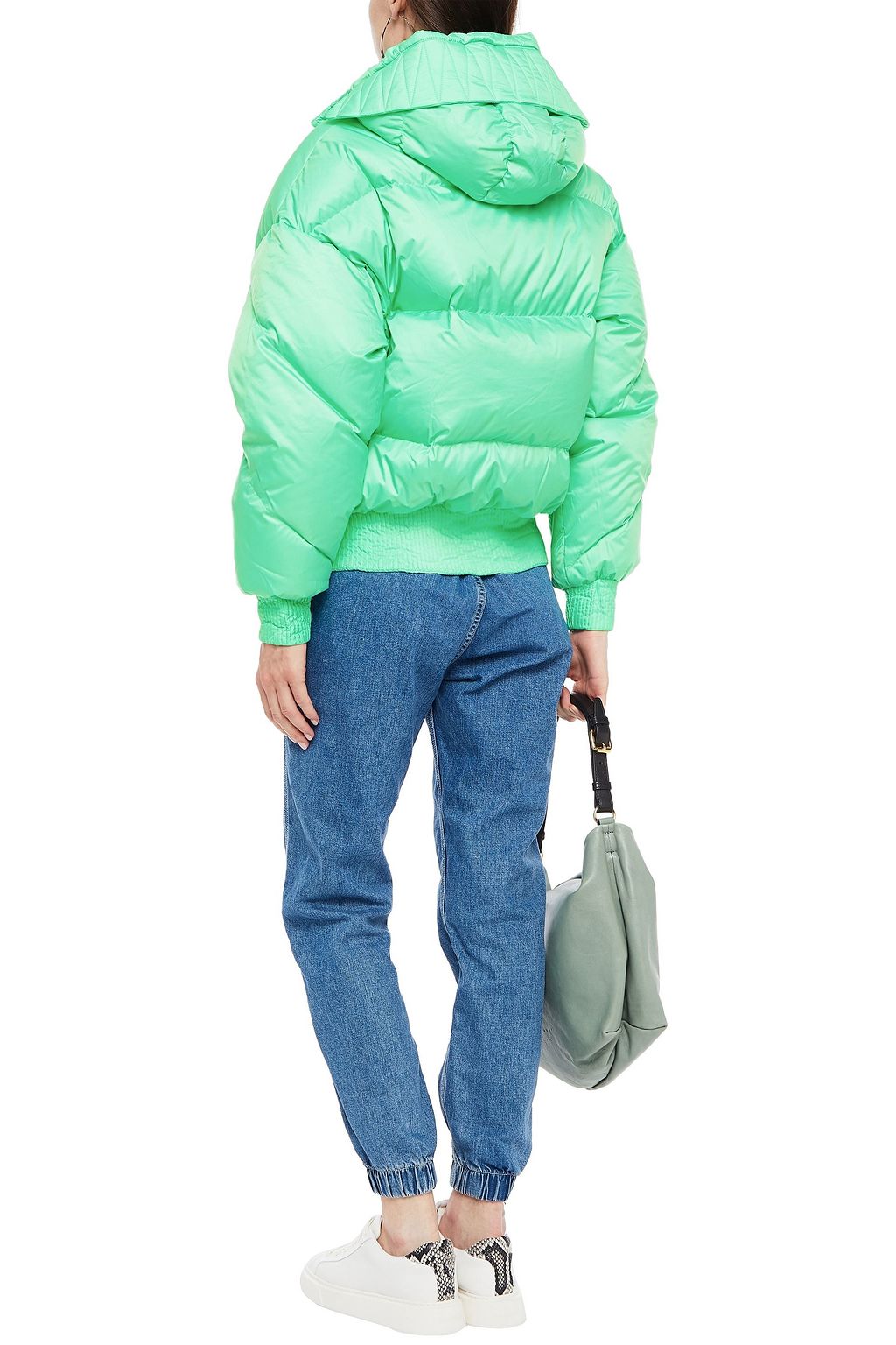 IENKI IENKI Dunlope quilted shell hooded down coat