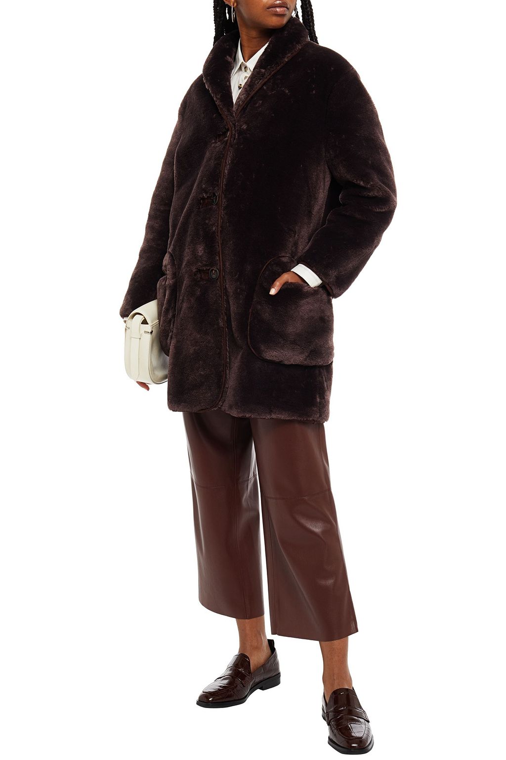 PS PAUL SMITH Faux fur coat