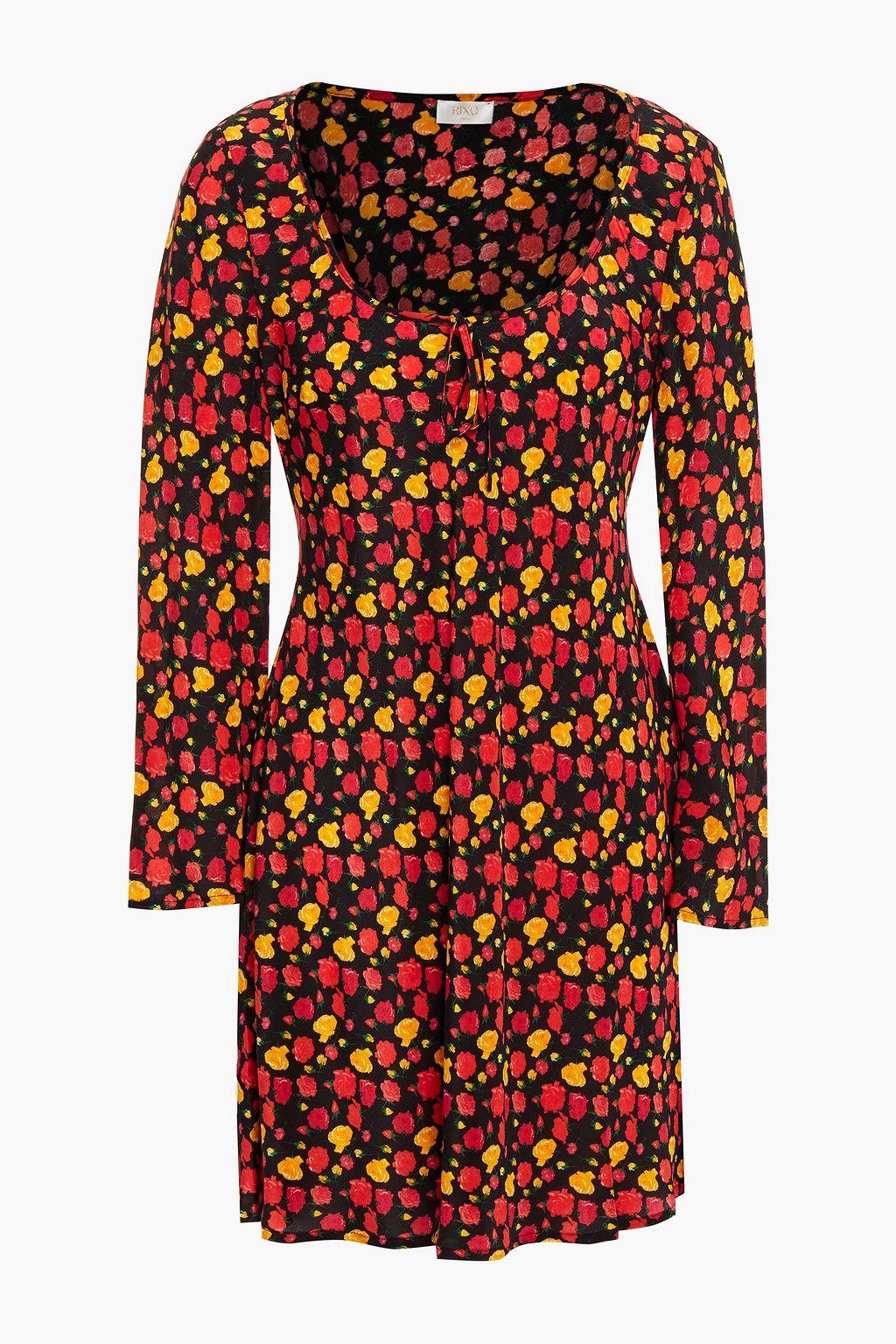 RIXO Celeste floral-print silk crepe de chine mini dress | Sale up to 70%  off | THE OUTNET