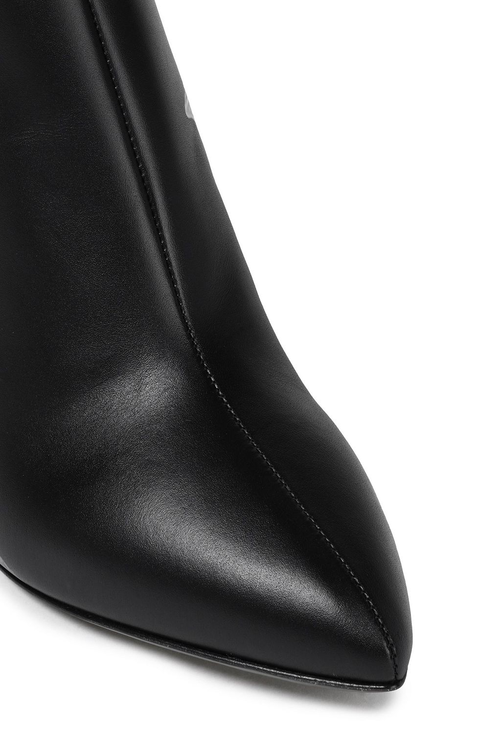 VALENTINO GARAVANI Ringstud printed leather ankle boots