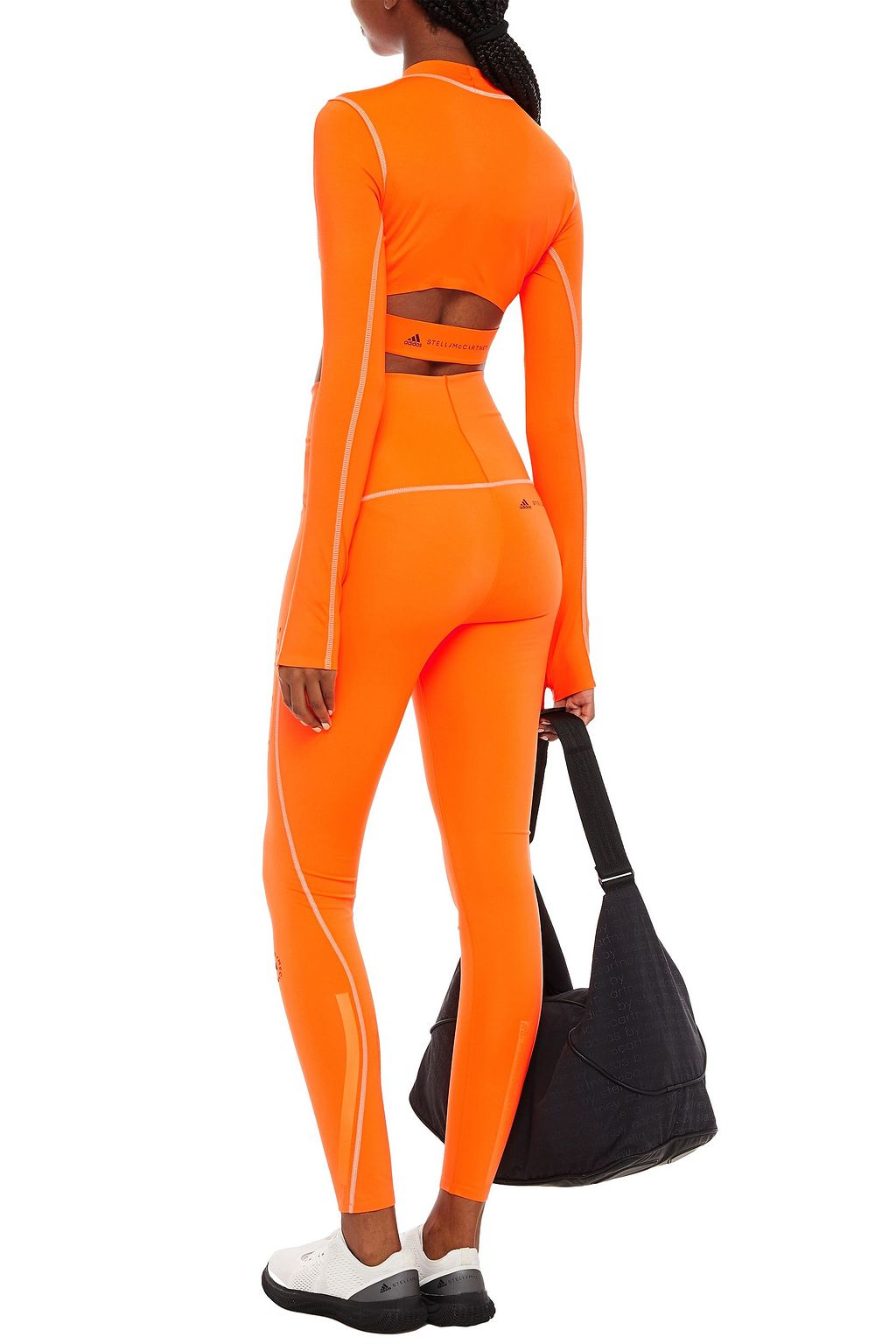 ADIDAS BY STELLA MCCARTNEY Perforated stretch leggings