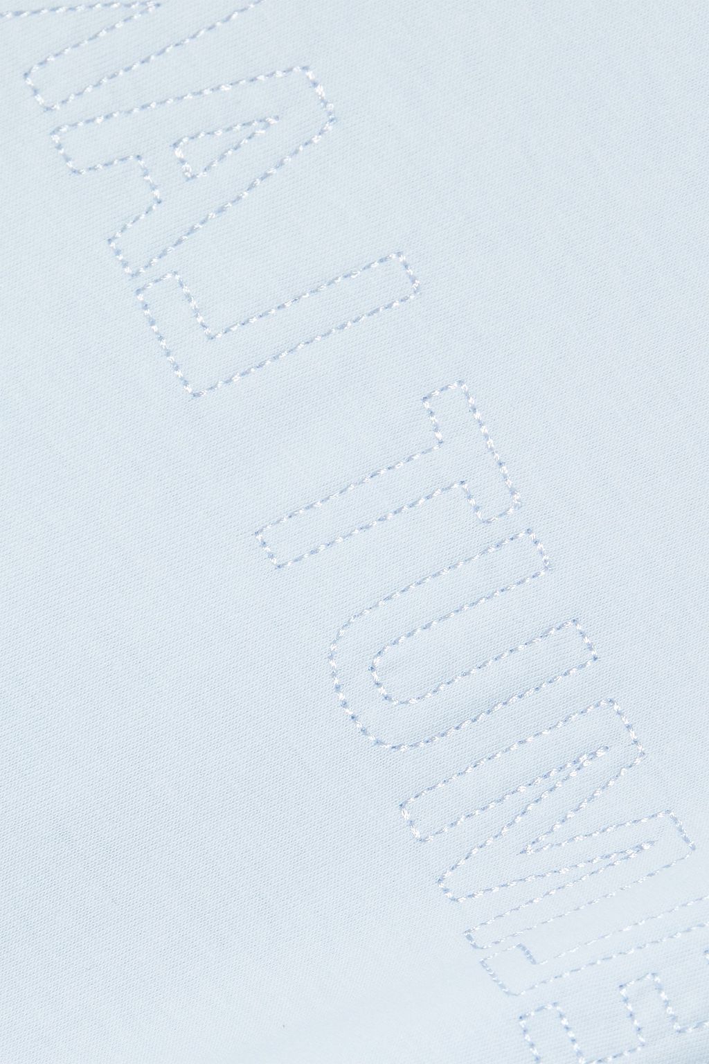 HELMUT LANG Embroidered cotton-jersey T-shirt