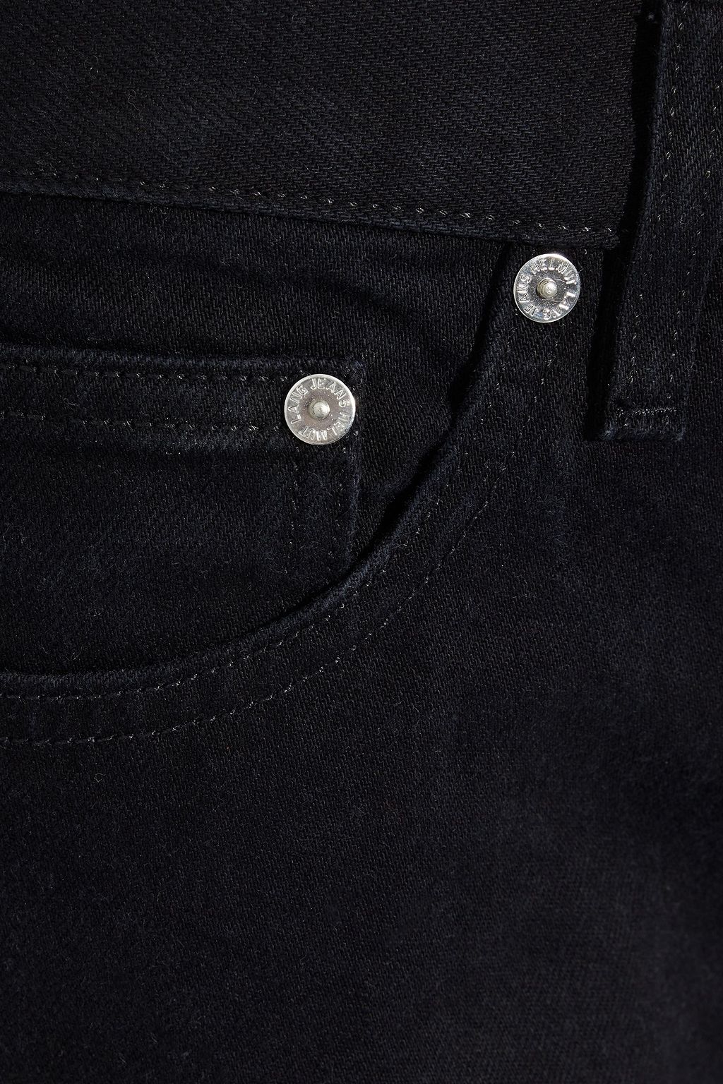 HELMUT LANG High-rise straight-leg jeans