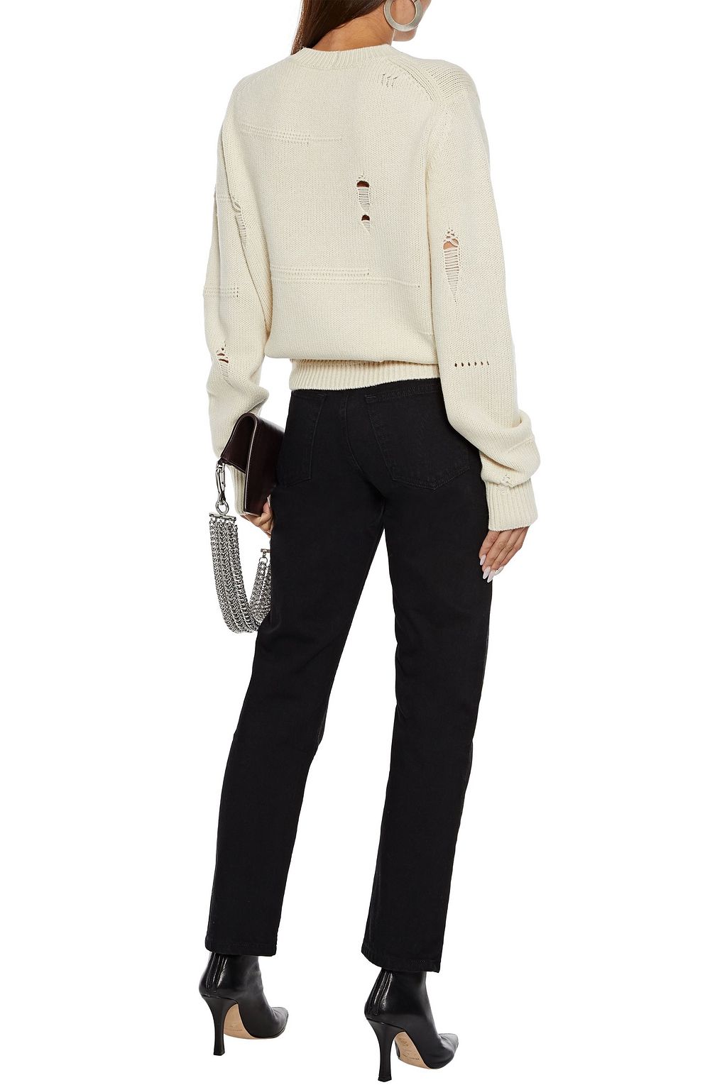 HELMUT LANG High-rise straight-leg jeans