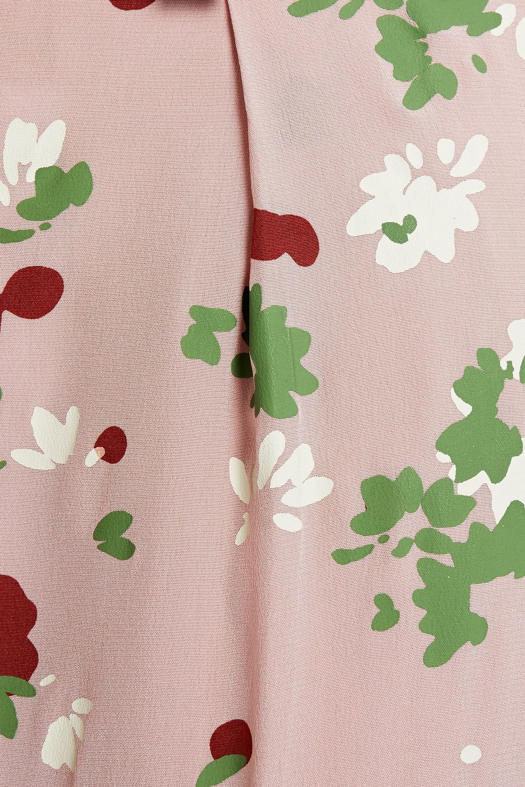 VALENTINO GARAVANI Floral-print silk crepe de chine wide-leg pants