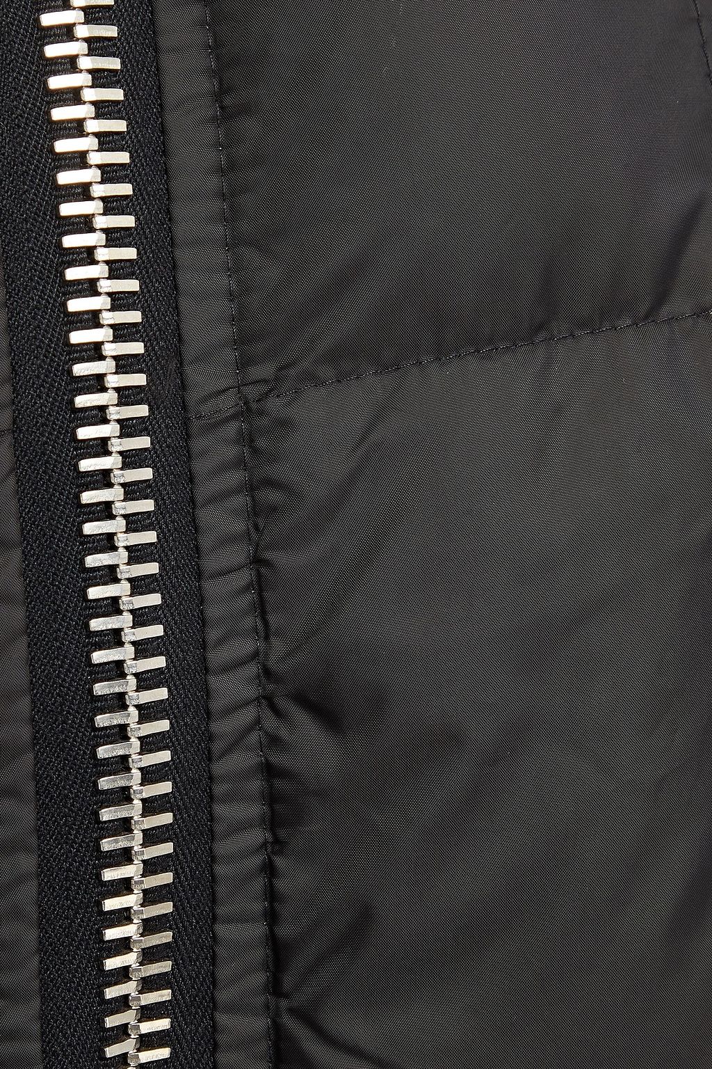 IENKI IENKI Cropped Pyramide quilted shell hooded down coat