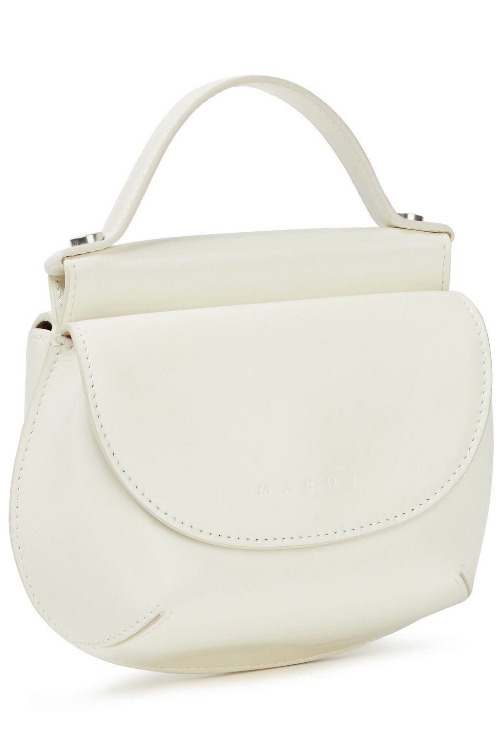 MARNI Tote Bag aus Leder mit Verzierung