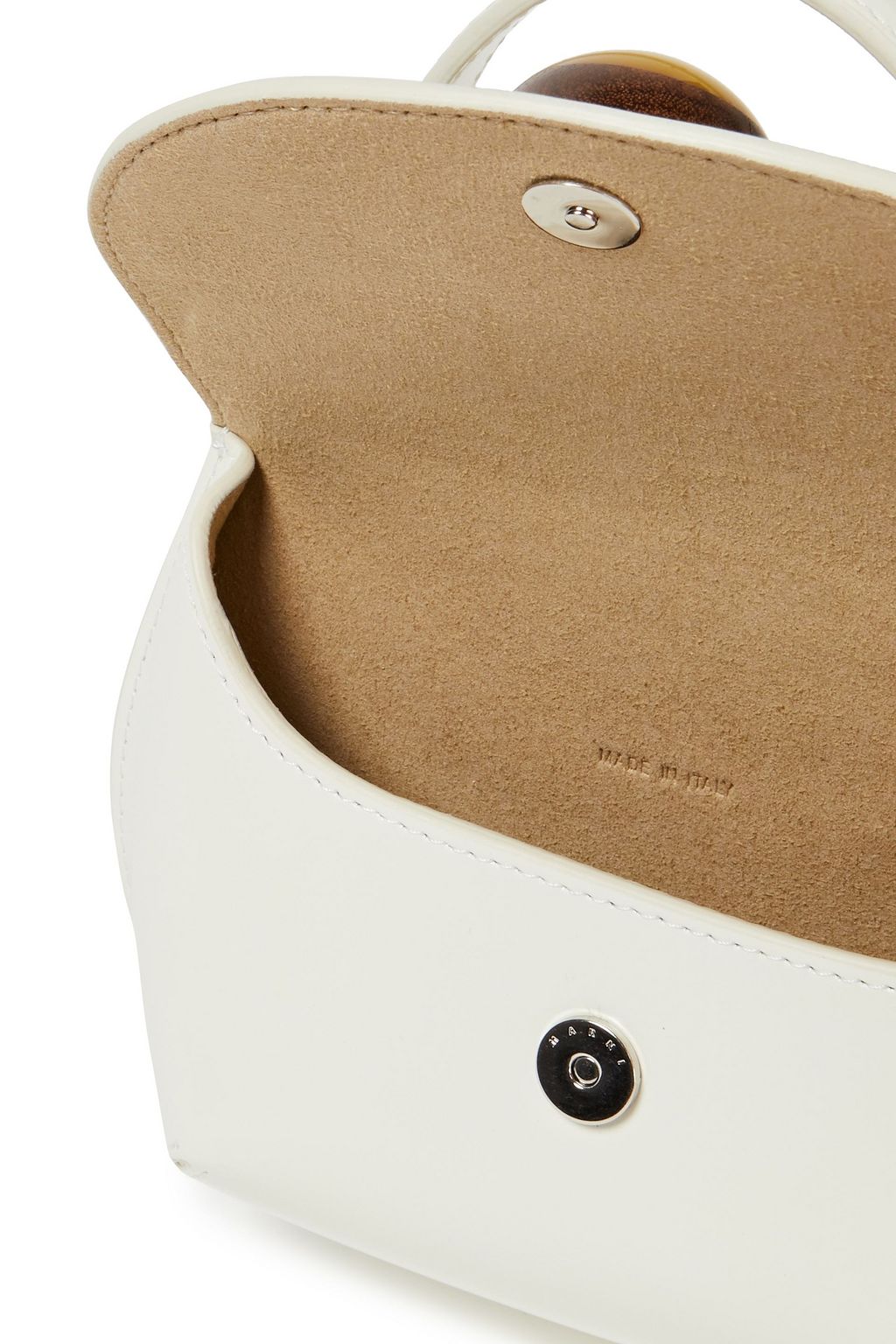 MARNI Tote Bag aus Leder mit Verzierung
