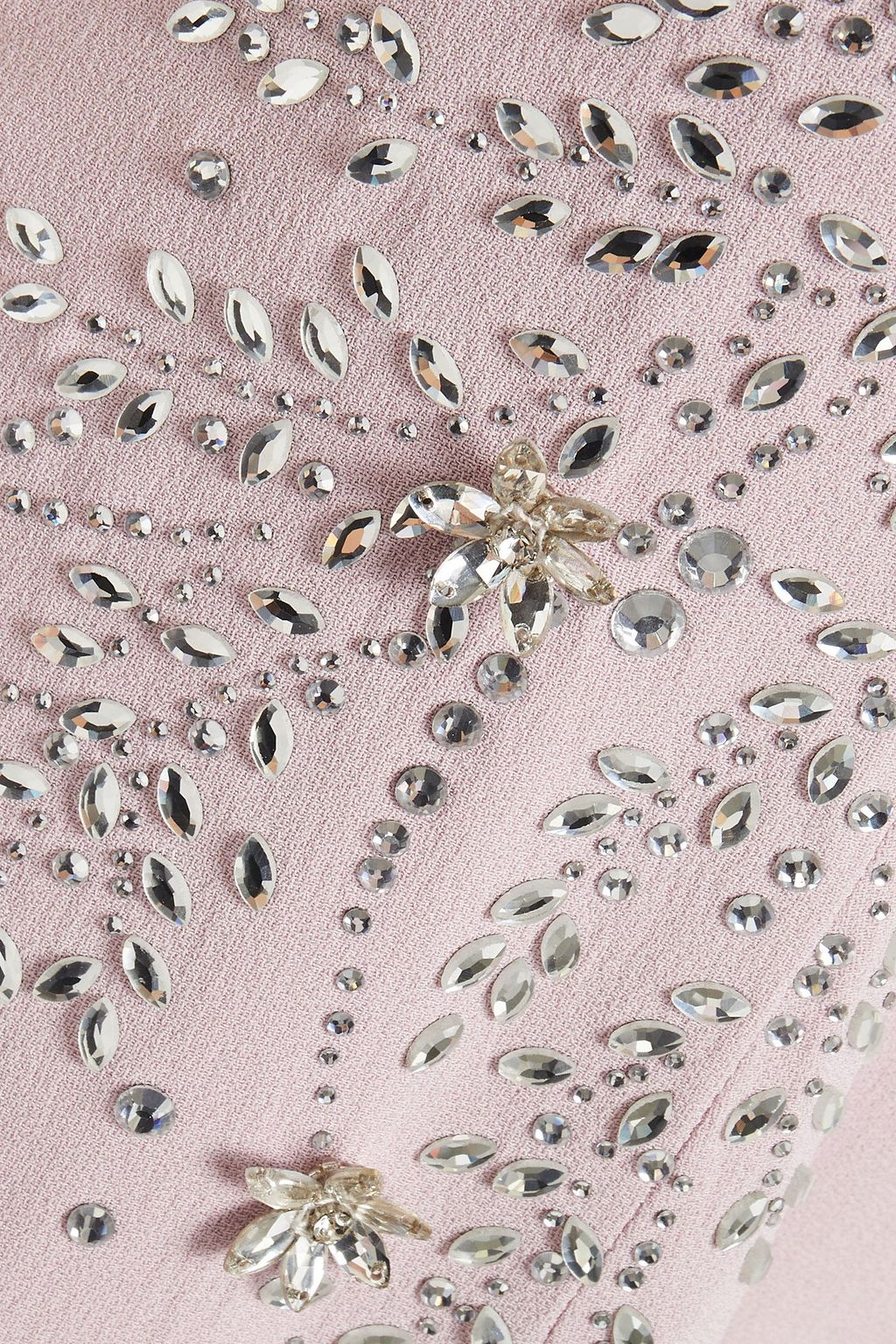 JENNY PACKHAM Crystal-embellished crepe jumpsuit
