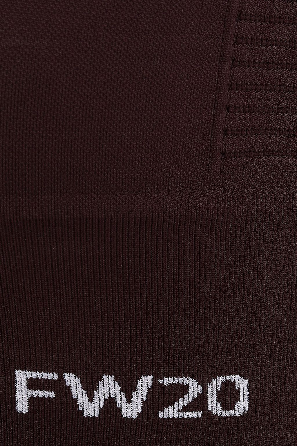 RICK OWENS Sling cutout stretch sports bra