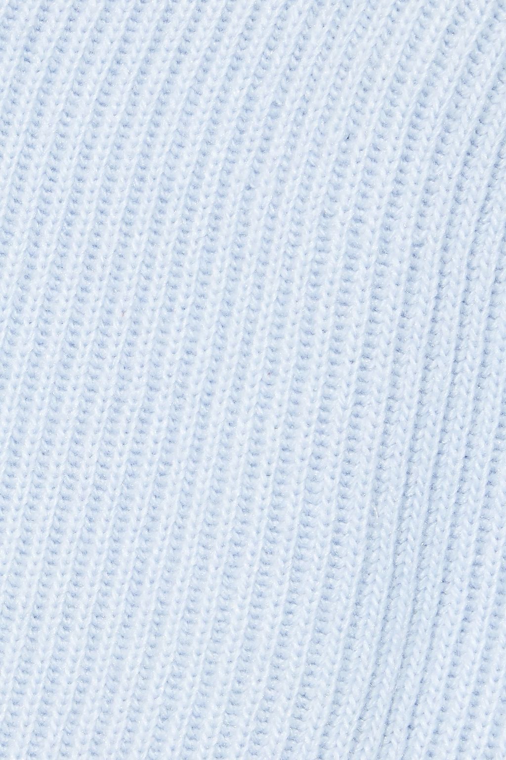 HELMUT LANG Cold-shoulder ribbed-knit sweater