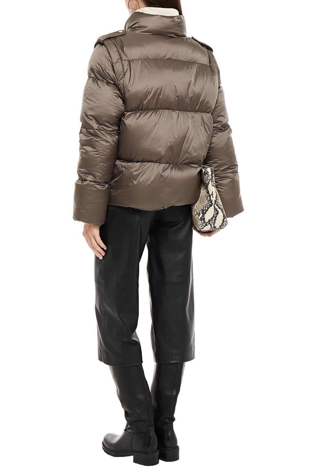 GESTUZ Quilted shell jacket
